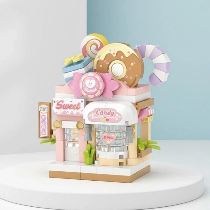 LZ-8604 LOZ ŞEKER DÜKKANI 150 PARÇA BLOCK OYUNCAK MİNİ POŞET