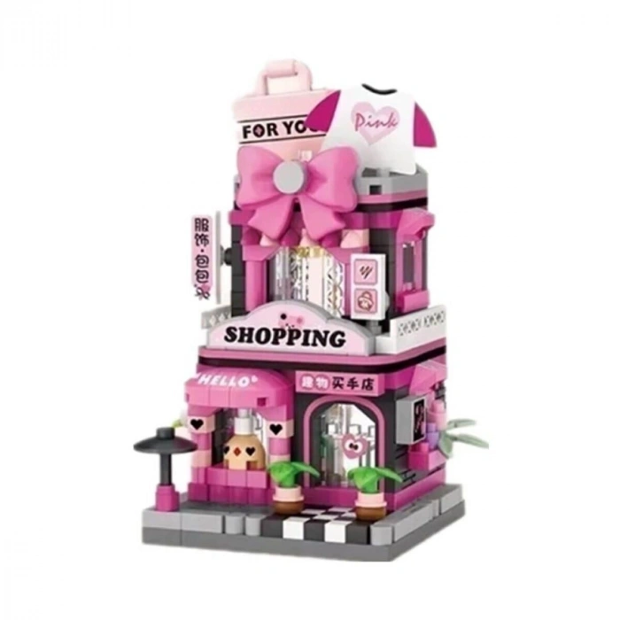 LZ-8870 ALIŞVERİŞ DÜKKANI 410 PARÇA BLOCK OYUNCAK