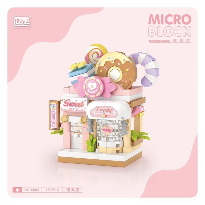 LZ8604 LOZ Blok Oyuncak Mini Poşet -Vagonlife - 1 Adet Stokta Olan Gönderilir