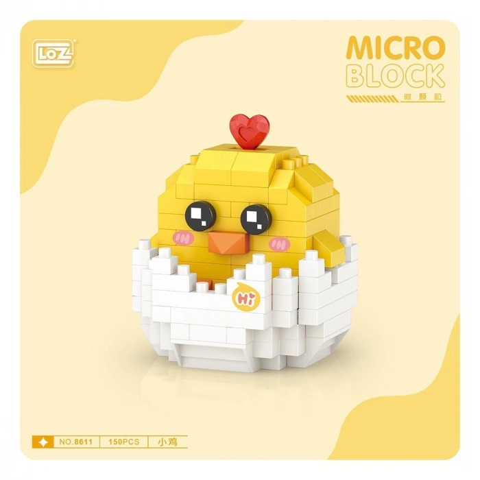 LZ8611 LOZ Blok Oyuncak Mini Poşet -Vagon