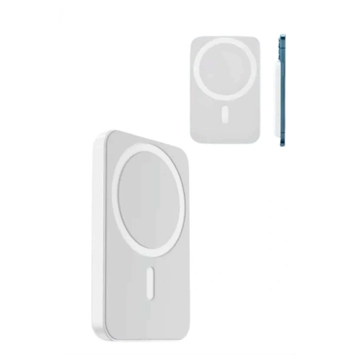 Magsafe Battery Pack Powerbank Kablosuz Şarj 5.000 mah