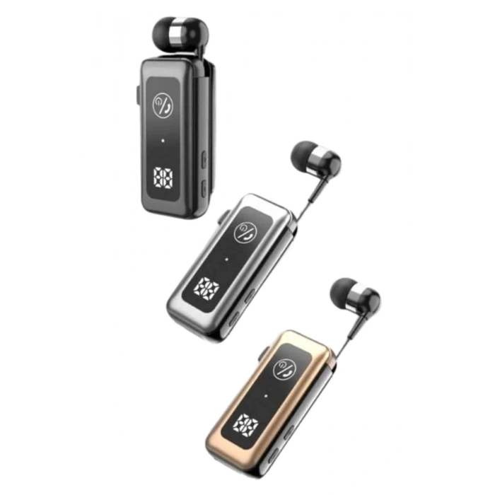 Makaralı Bluetooth Kulaklık Telefon Uyumlu Makaralı TF Kart Girişli Güç Göstergeli