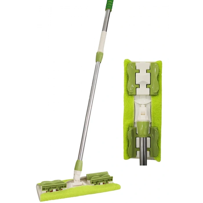 Mandallı Mop Seti Yer Duvar Tavan Cam Mopu Tüm Yüzeyler için (5047)