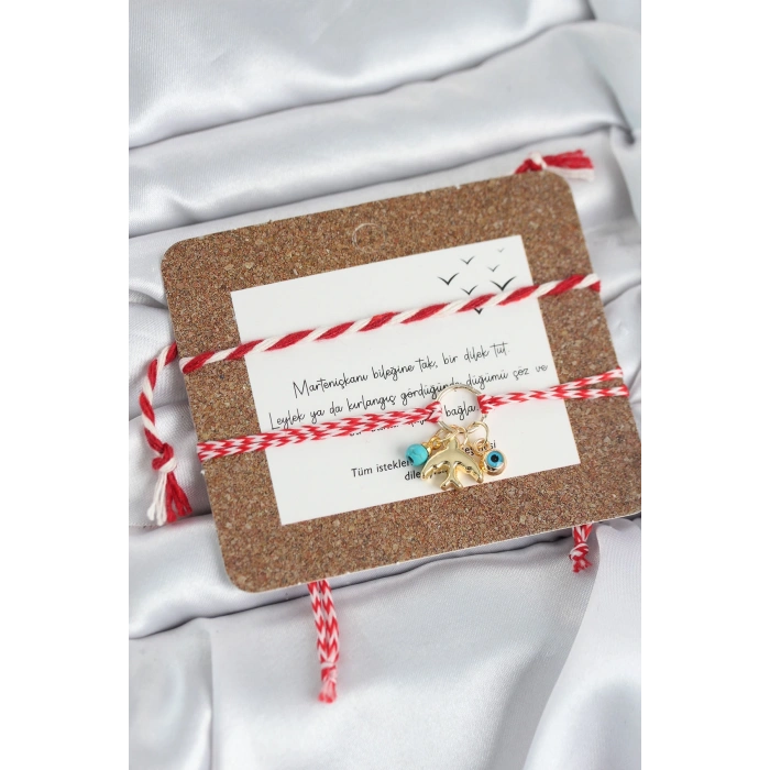 Marteniçka Bileklik 2li Kırlangıç ve Nazarlı Model