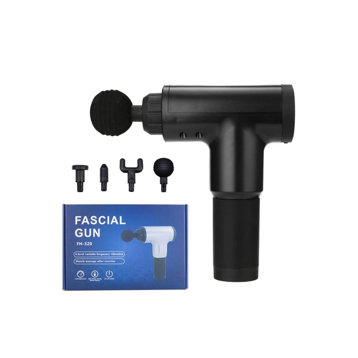 Masaj Aleti Kademeli 2000mah Batarya Derin Doku Kas Masaj Tabancası 4 Başlıklı RENK SEÇİLEMEZ