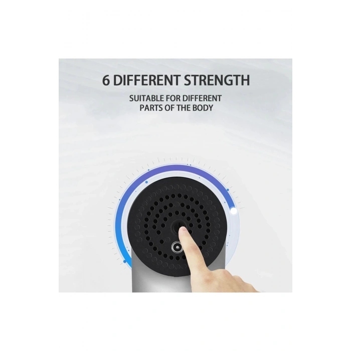 Masaj Aleti Kademeli 2000mah Batarya Derin Doku Kas Masaj Tabancası 4 Başlıklı RENK SEÇİLEMEZ