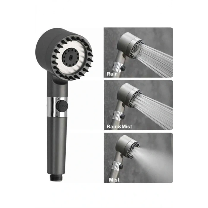 Masaj Etkili Turbolu Çok Fonksiyonlu Filtreli Duş Başlığı Yeni Nesil