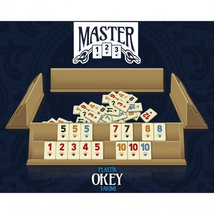 Master Plastik Okey Takımı