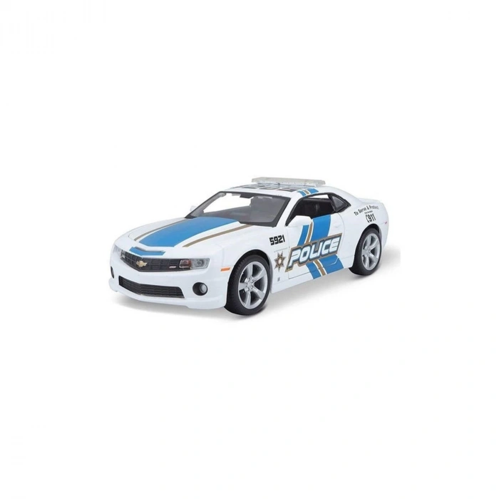 MAY32108 Maisto 1:24 2010 Model Chevrolet Camaro SS RS Police Model Araba