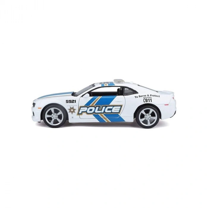 MAY32108 Maisto 1:24 2010 Model Chevrolet Camaro SS RS Police Model Araba