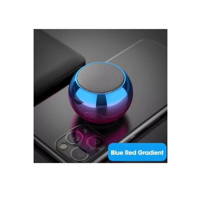 Metal Mini Kablosuz Hoparlör Şarjlı 4w Mini Bluetooth Speaker Tws Özellikli Ses Bombası