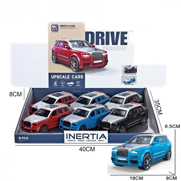 MG-D700-03 Işıklı Müzikli Lüks Makam Arabası