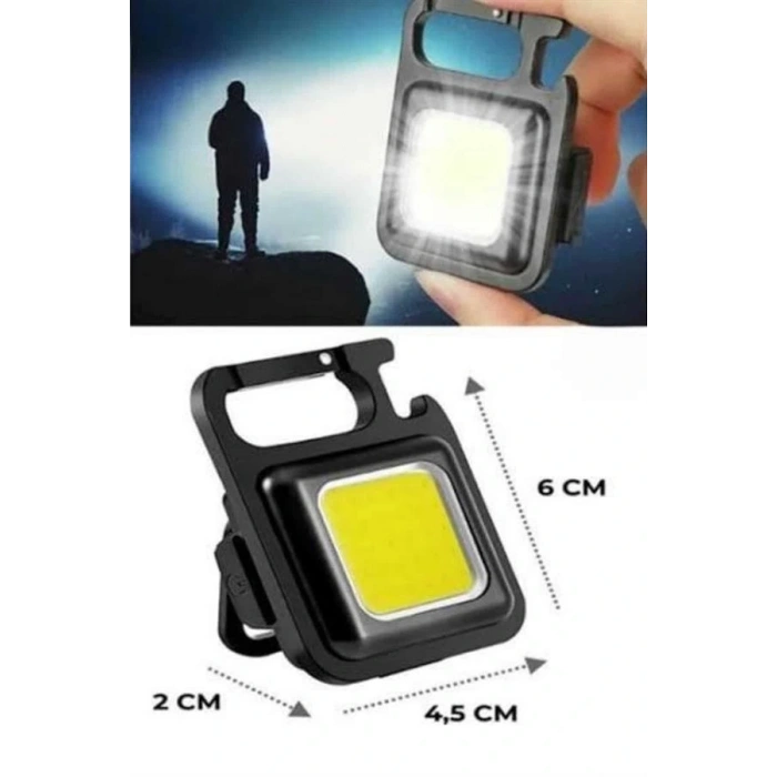 Mıknatıslı Parlak Led Işık 3 Fonksiyonlu Şarj edilebilir Ledli Mini Taşınabilir