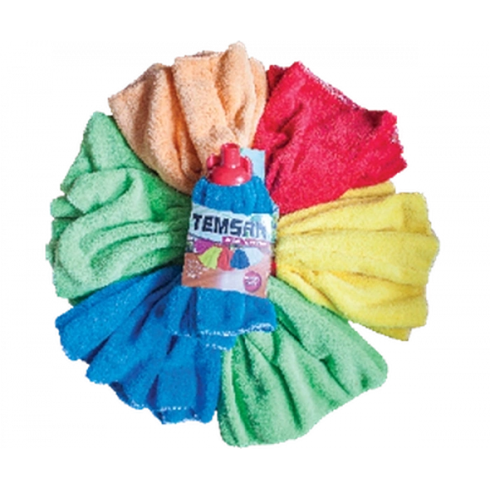 Mikrofiber Havlu Mop Welsoft Kartelalı Bx40