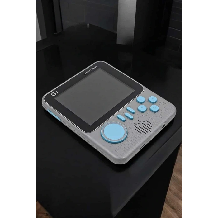 Mini Atari El Atarisi 3.5 inç Ekran Çift Konsol 666 Adet Retro Oyun Gameboy El Atarisi