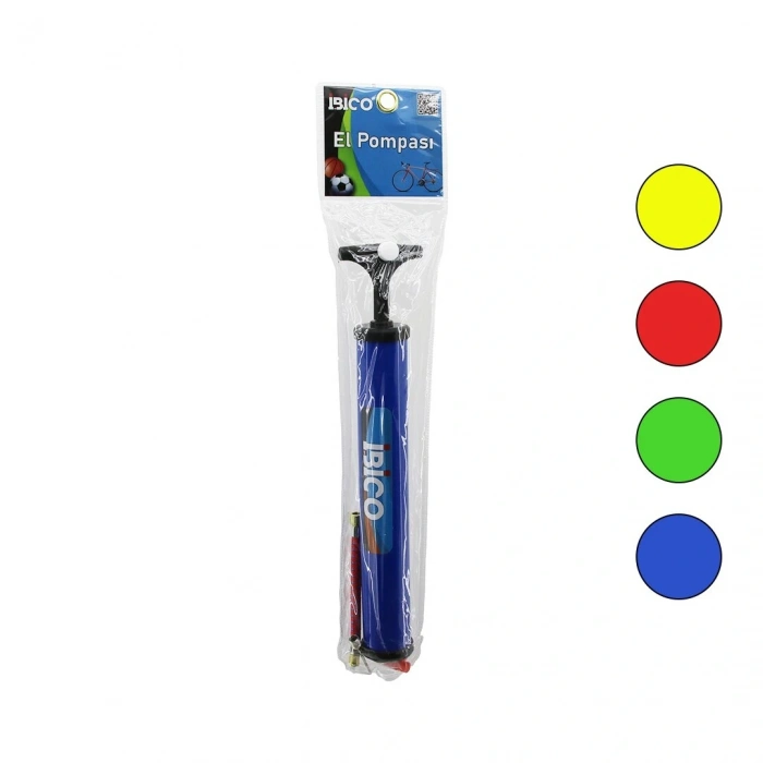 MİNİ EL POMPASI BİSİKLET - TOP 28 CM POMPA HORTUM - TOP İĞNE - UÇ (5047)