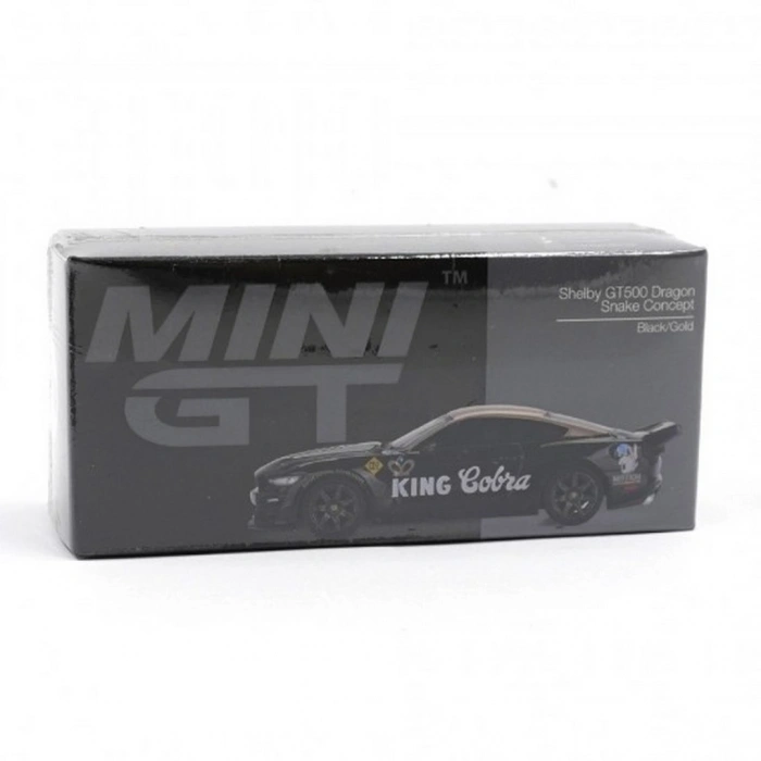 Mini GT 1/64 Shelby GT500 Dragon Snake Concept Black/Gold