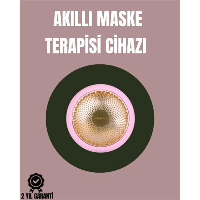 Mini LED Işık Terapili Akıllı Cilt Bakım Cihazı – 90 Saniyede Profesyonel Yüz Bakımı