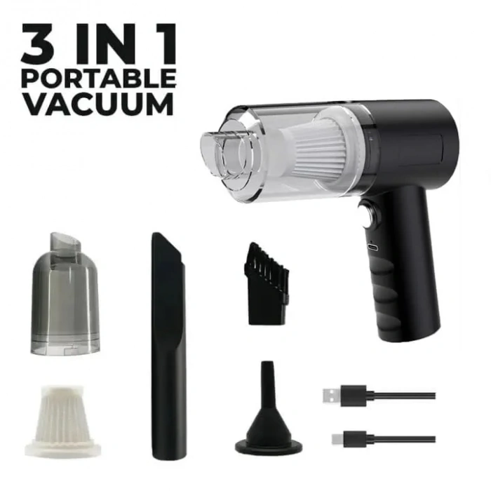 Mini Şarjlı Araç Süpürgesi AS-228 (5047)