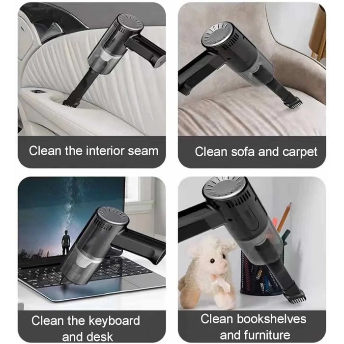 Mini Şarjlı Araç Süpürgesi AS-228 (5047)