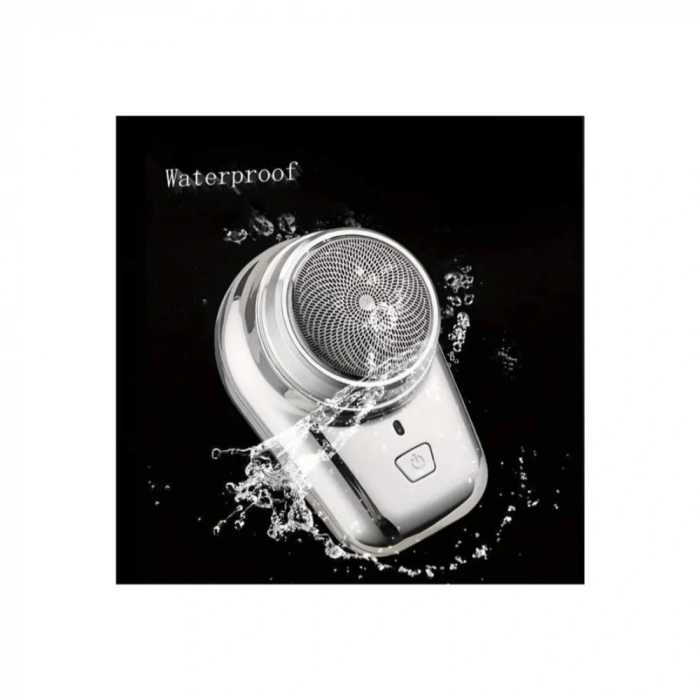 Mini Shaver Sıfır Sakal Taşınabilir Şarjlı Tıraş Makinesi IPX6 Korumalı  (5047)