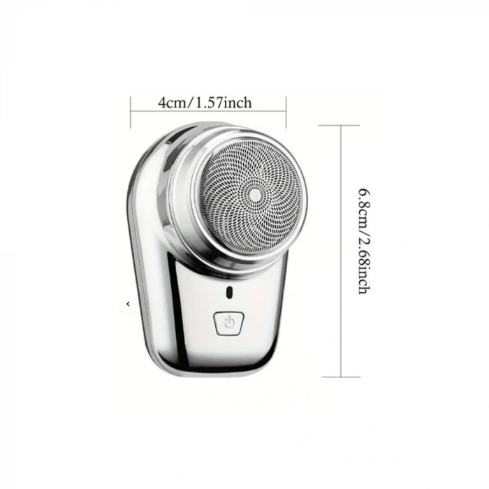 Mini Shaver Sıfır Sakal Taşınabilir Şarjlı Tıraş Makinesi IPX6 Korumalı  (5047)