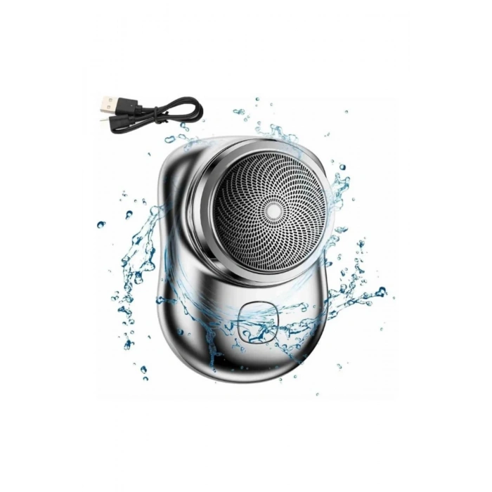Mini Sıfır Sakal Yanak Tıraş Makinesi USB Şarjlı Sıfır Sakal Taşınabilir Korumalı