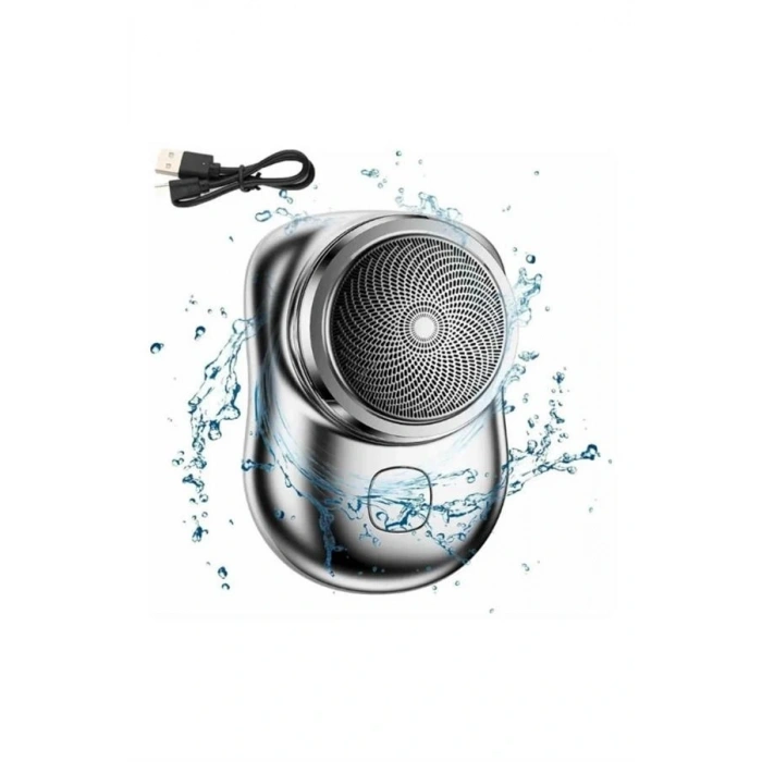Mini Sıfır Sakal Yanak Tıraş Makinesi USB Şarjlı Sıfır Sakal Taşınabilir Korumalı
