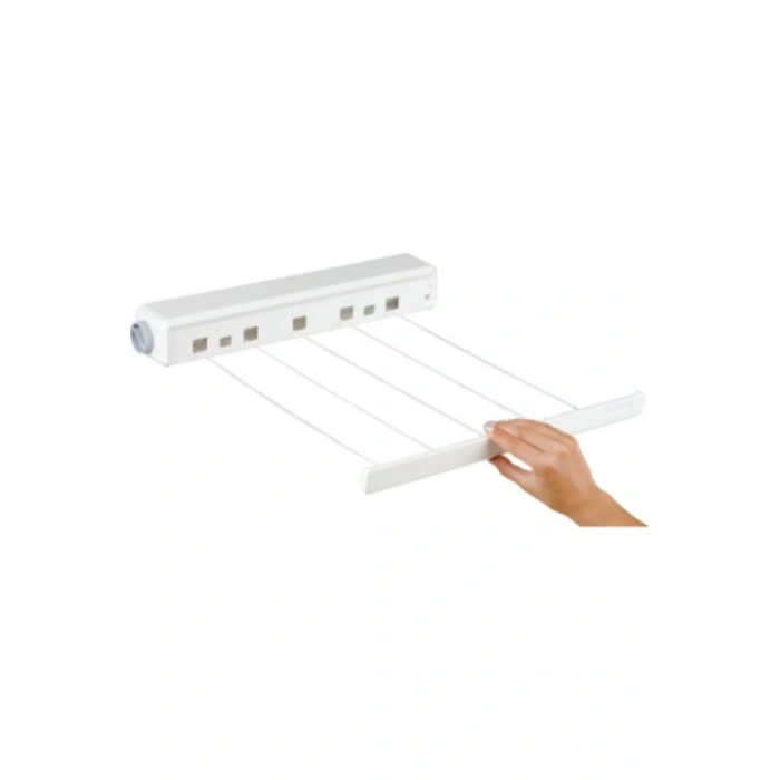 Mobilya 5 Ipli Çek As, Otomatik Çamaşır Askısı Pratik Çamaşır Kurutmalık