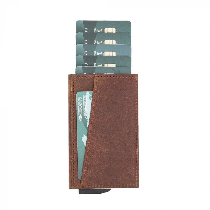 Mondello Magic Deri Kartlık G2 Kahve