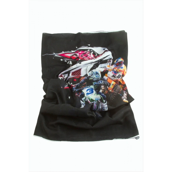 Motor Desenli Baff Boyunluk
