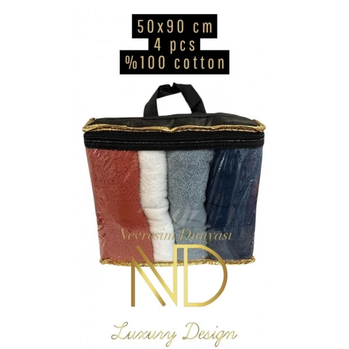Nevresim Dünyası 50x100 4lü Havlu Prime 3