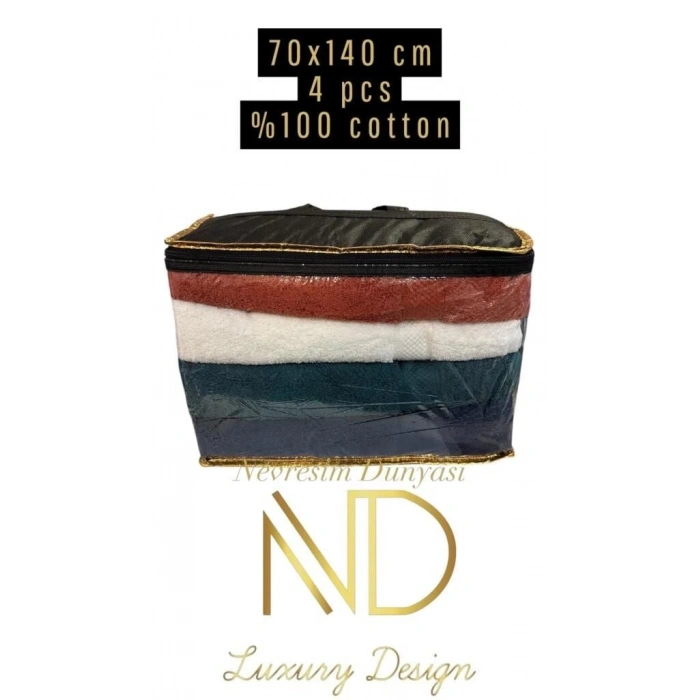 Nevresim Dünyası 70x140 4lü Havlu Prime 1