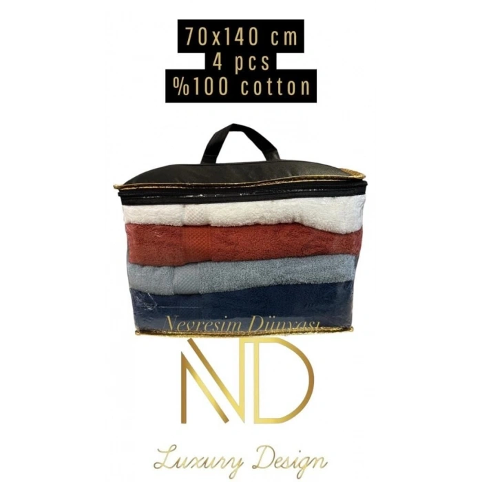 Nevresim Dünyası 70x140 4lü Havlu Prime 2