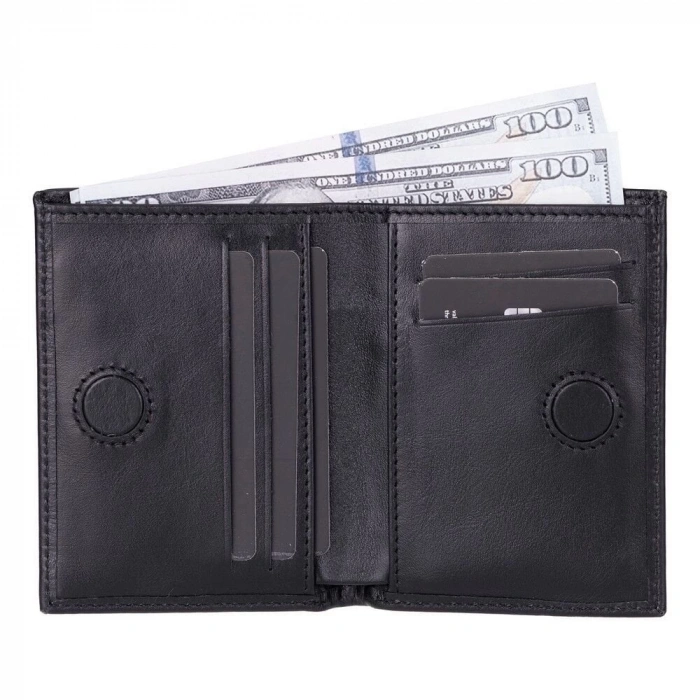 Nigra Hakiki Deri, El Yapımı Cüzdan, Rustik Siyah