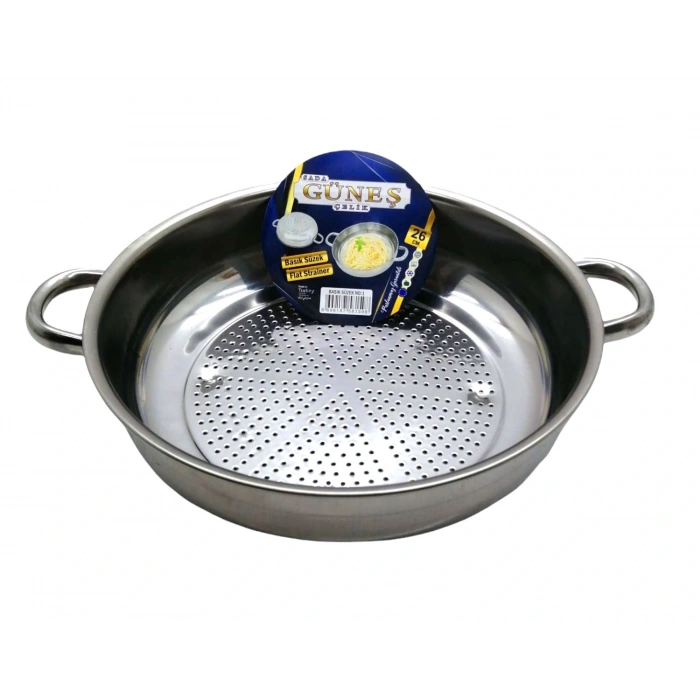 NO-1 - 26CM BASIK SÜZEK METAL SÜZGEÇ (5047)