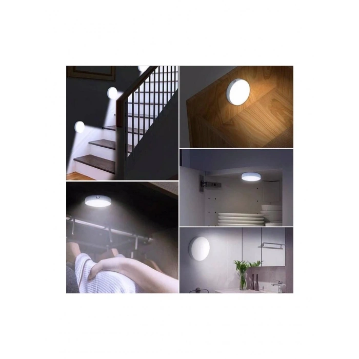 NOAS YL05 5002 Maya Kabin İçi Mıknatıslı Şarjlı Ledli Sensörlü Spot 3200K