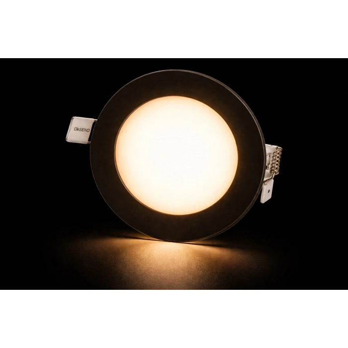 NOAS YL10 0601 S Sıva Altı 6W Siyah Kasa Led Spot 3200K Gün Işığı