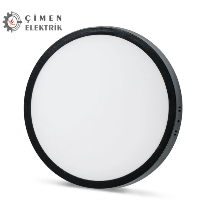 NOAS YL14 2410 S Sıva Üstü 24W Siyah Kasa Led Spot 6500K Beyaz Işık