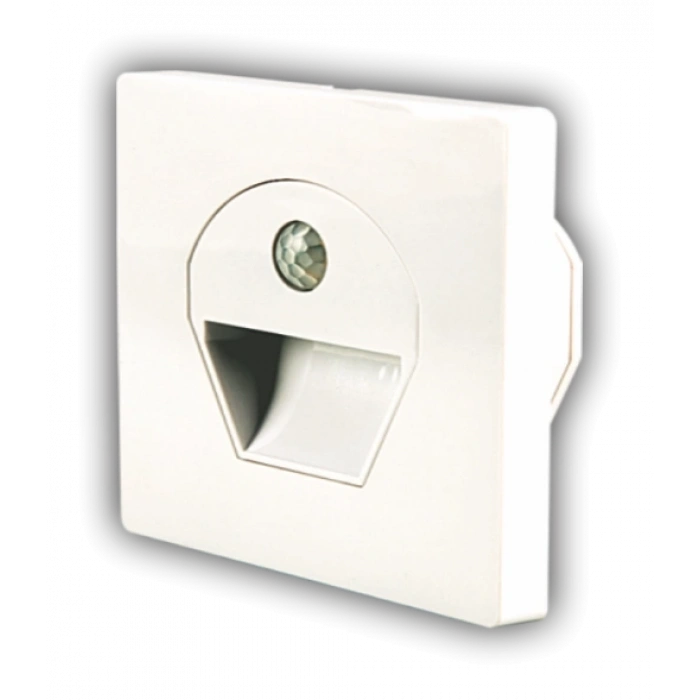 NOAS YL69 1522 1W Beyaz Kasa Sensörlü Koridor Aydınlatması 3200K Gün Işığı