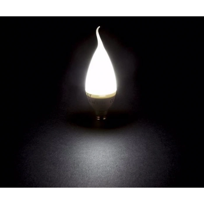 NOAS YL96 1701 B 7W Kıvrık Buji Led Ampul 6500K Beyaz Işık E14 Duy