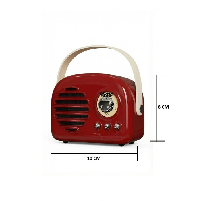 Nostaljik Retro Bluetooth Hoparlör