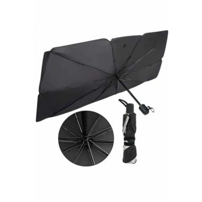 Ön Cam Güneşlik Şemsiye Tüm Araçlar İçin Araba Katlanabilir Güneşlik