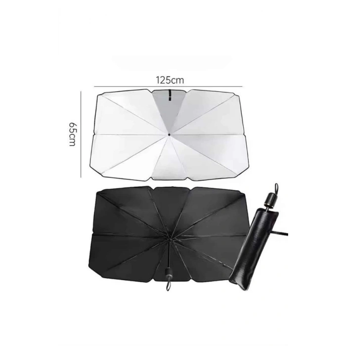 Ön Cam Güneşlik Şemsiye Tüm Araçlar İçin Araba Katlanabilir Güneşlik