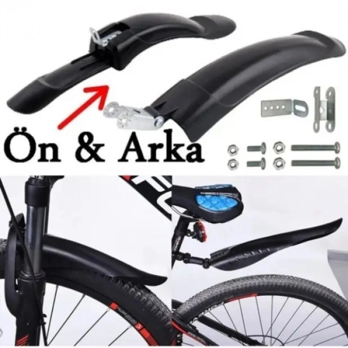 Ön ve Arka Bisiklet Çamurluk Seti