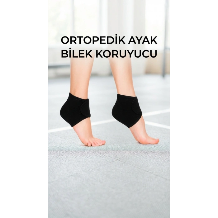 Ortopedik Topuk Dikeni Destekli Silikonlu Çorap 2li Set