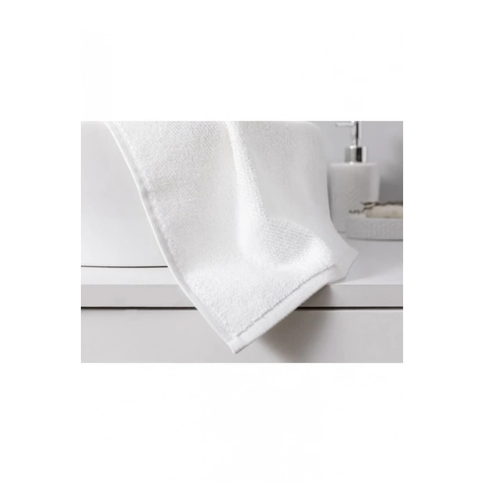 Otel Tipi 50x90 Yüz Havlusu Beyaz 1 Adet Fiyatıdır