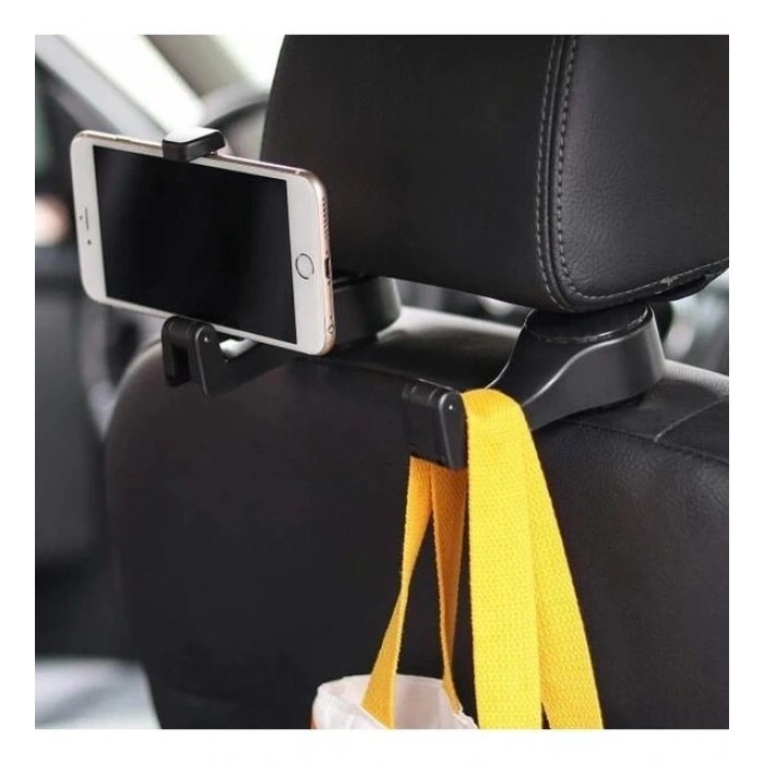 Oto Koltuk Arkası Telefon Tutucu Askılık