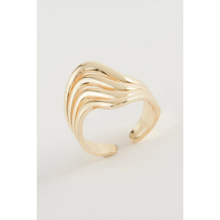 Oval Metal Yüzük