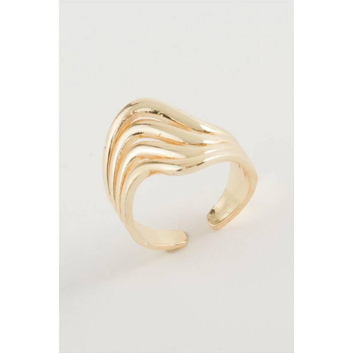 Oval Metal Yüzük